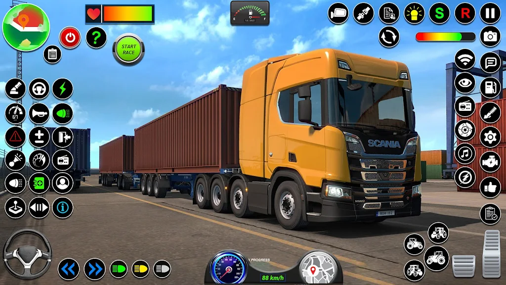 Euro Modern Truck Simulator 3D Screenshot2