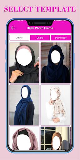 Women Hijab Suit Photo Editor Screenshot3