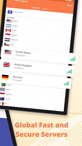 Turbo VPN – Unlimited Free VPN Screenshot1