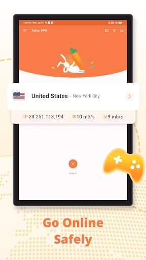 Turbo VPN – Unlimited Free VPN Screenshot4