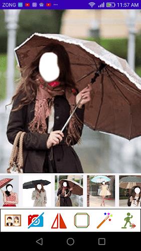 Umbrella Girls Photo Frames Screenshot16