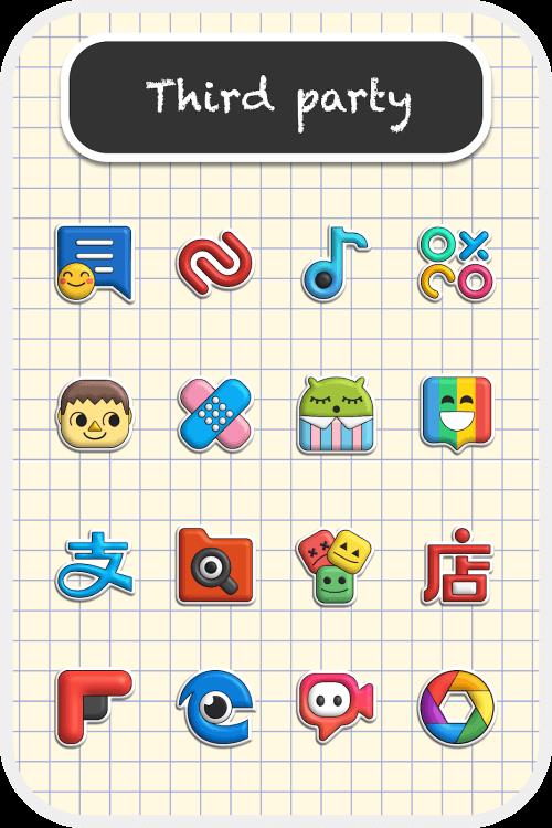 Poppin icon pack Screenshot6