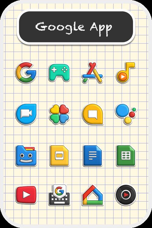 Poppin icon pack Screenshot1