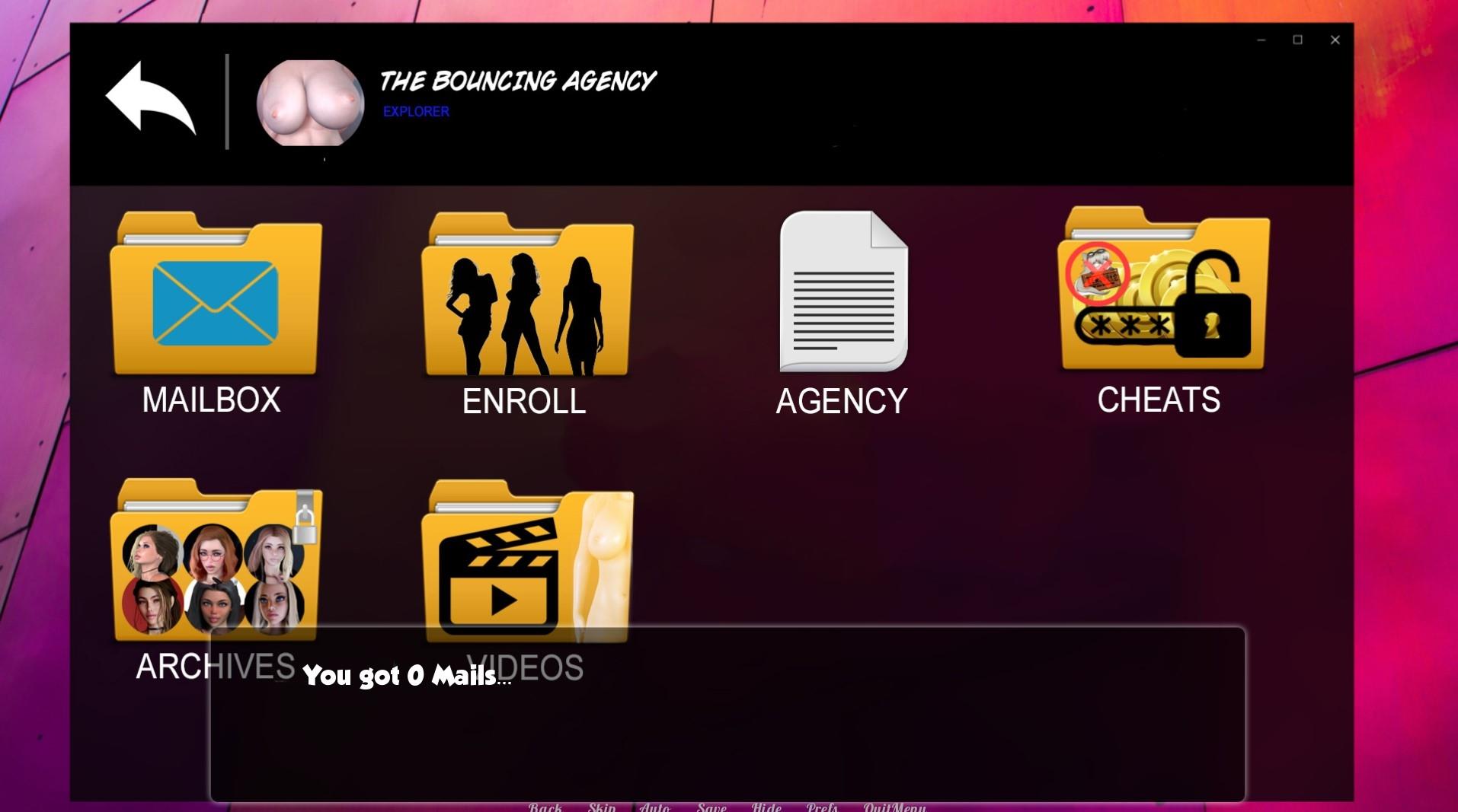 The boucing Agency Screenshot2