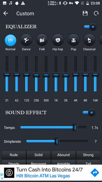 Equalizer Music Player Screenshot2