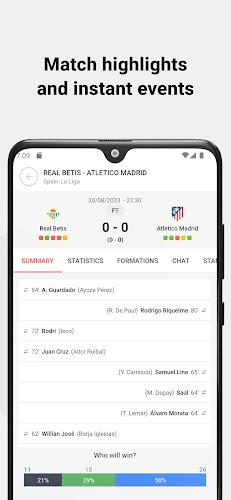 La Liga Live Score Screenshot1