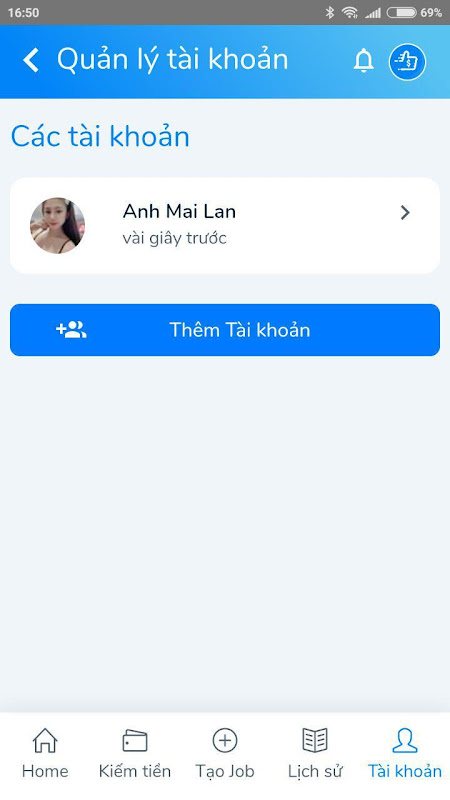 Golike - Kiếm Tiền Online Từ MXH Screenshot1