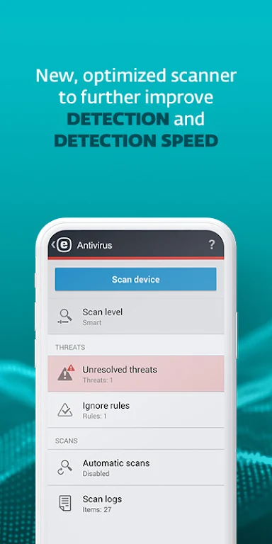 ESET Mobile Security Antivirus Screenshot1