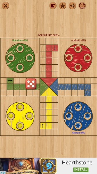 Ludo Parchis Classic Woodboard Screenshot3