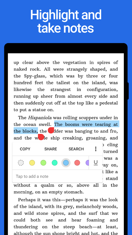 Lithium EPUB Reader Screenshot2