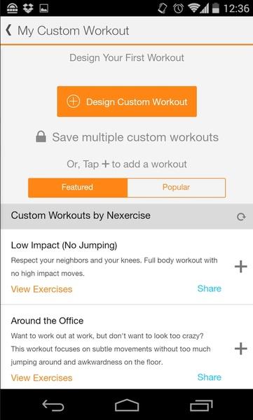 Sworkit Screenshot1