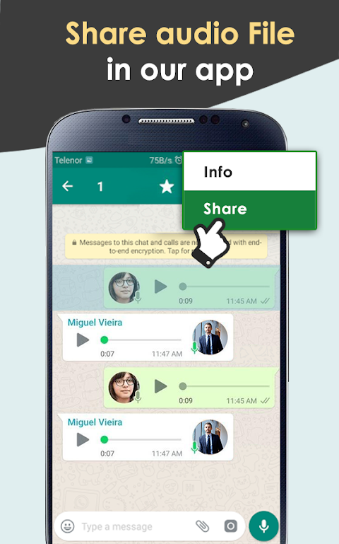 Audio to Text Converter for What's App Screenshot2