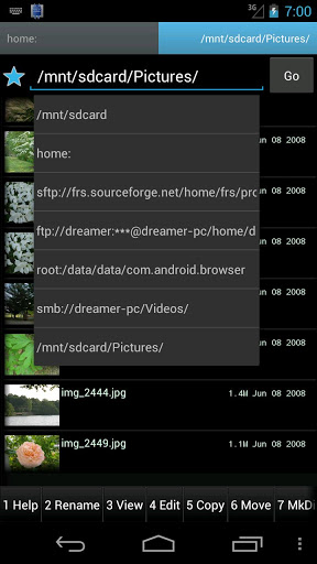 Ghost Commander File Manager Screenshot2