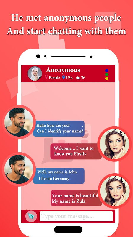 LightC - Meet People via video chat for free Screenshot1