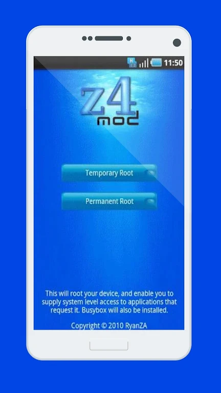 z4root Screenshot2