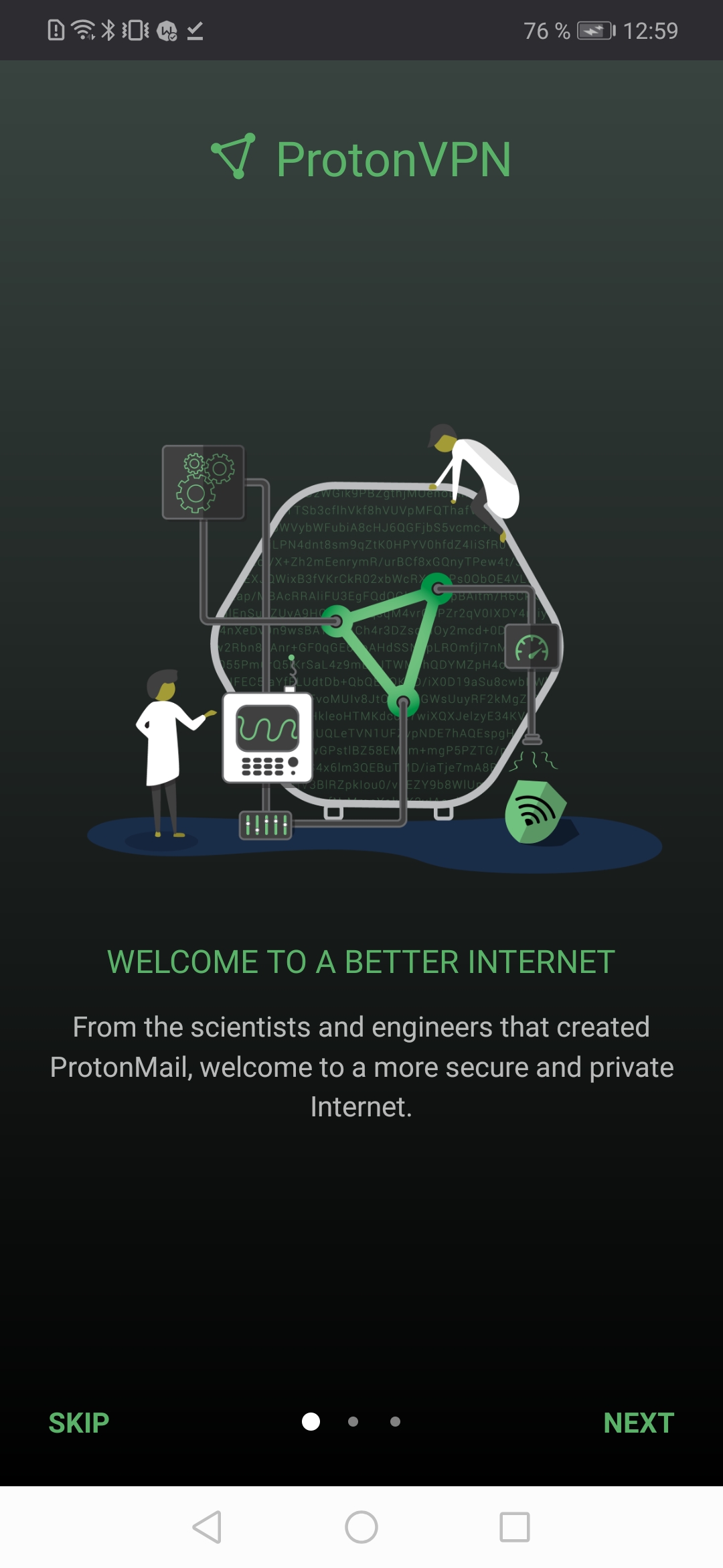 Proton VPN: Private, Secure Screenshot1