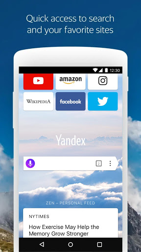 Yandex Browser Screenshot1