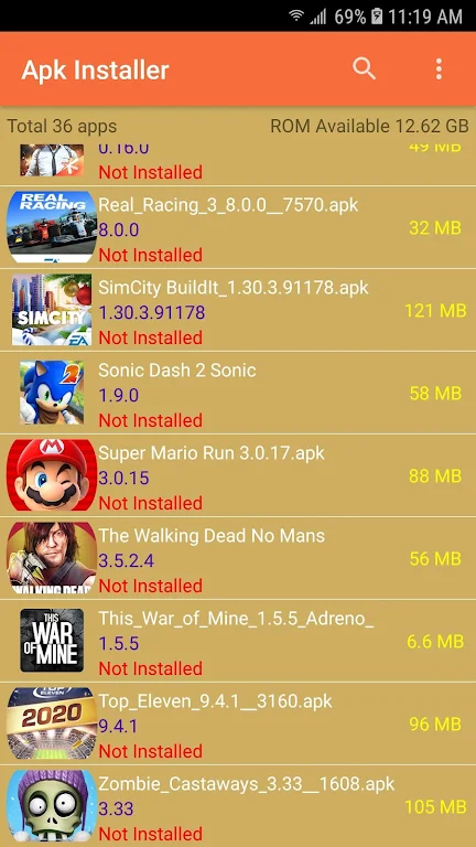 Apk Installer Screenshot1