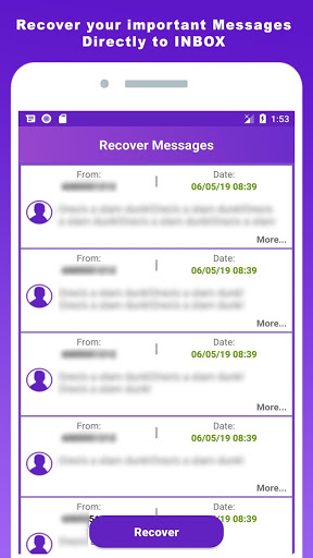 Recover Deleted Messages Screenshot2