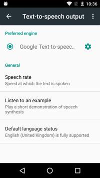 Speech Services by Google Screenshot1