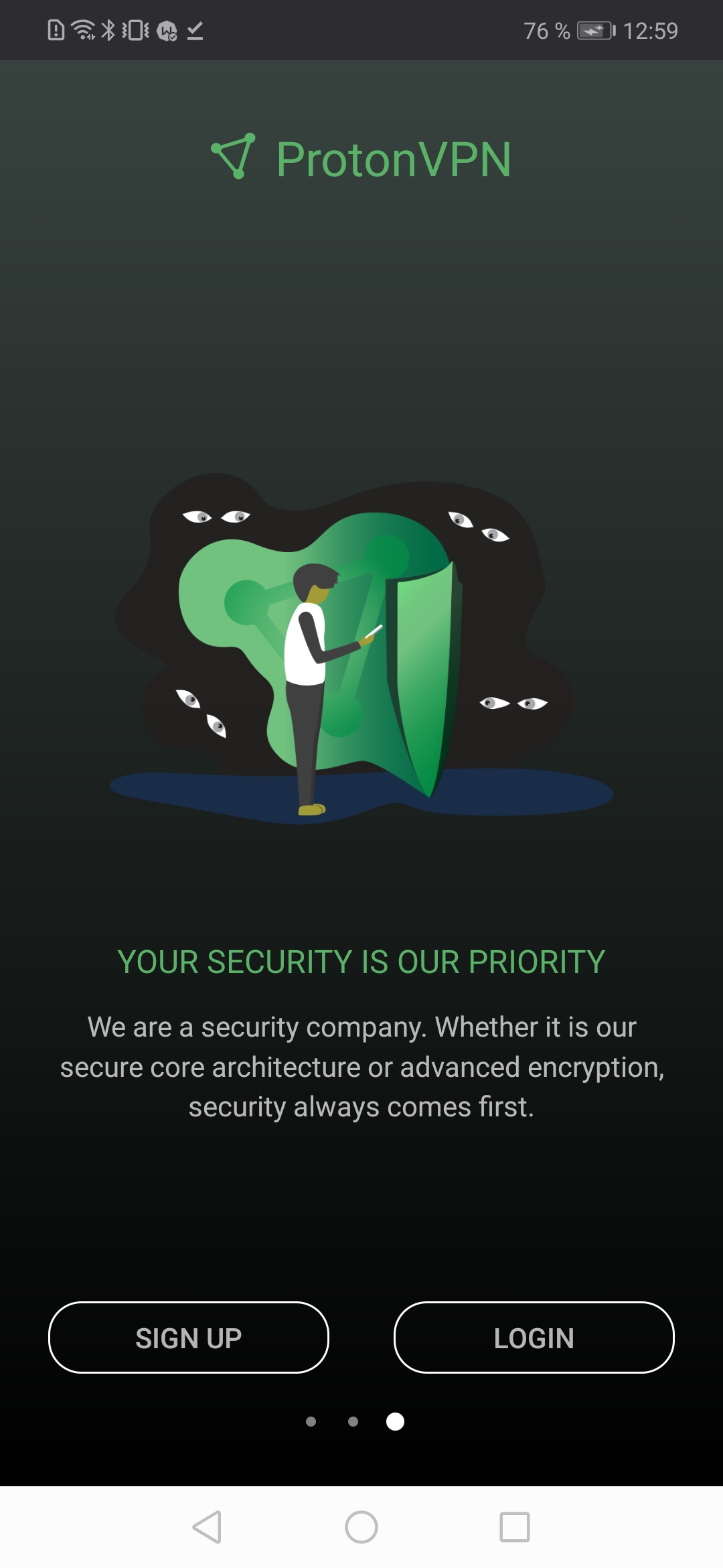 Proton VPN: Private, Secure Screenshot3