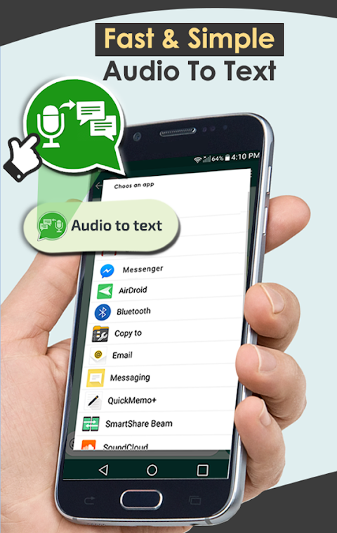 Audio to Text Converter for What's App Screenshot3