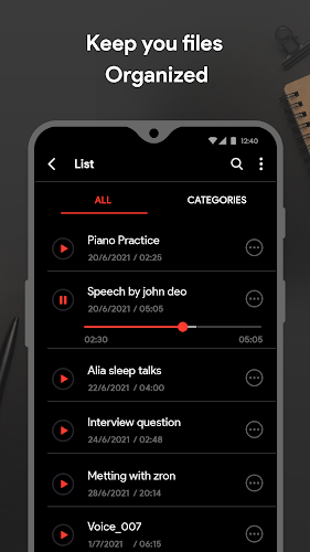 Voice Recorder Screenshot2