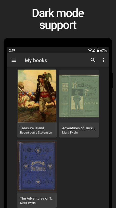 Lithium EPUB Reader Screenshot4