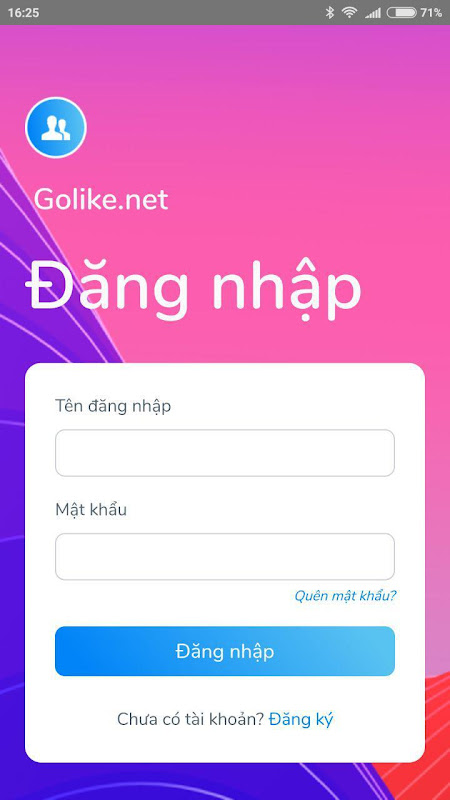 Golike - Kiếm Tiền Online Từ MXH Screenshot3