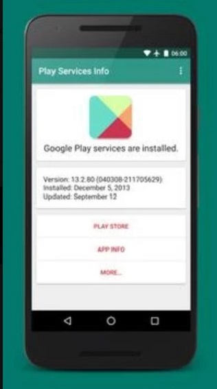 Play Services Info Screenshot3