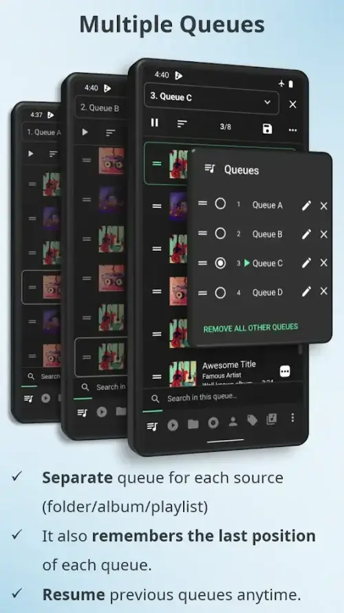 Musicolet Music Player Screenshot2