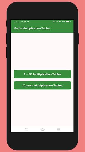 Maths Multiplication Tables Screenshot2