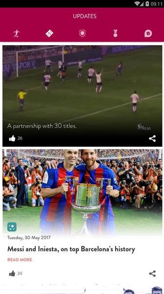 Messi App Oficial Screenshot3