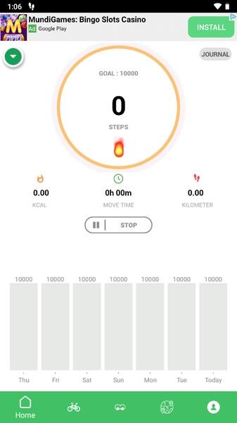 Step Counter Free & Calorie Counter Screenshot2