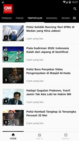 CNN Indonesia Screenshot1