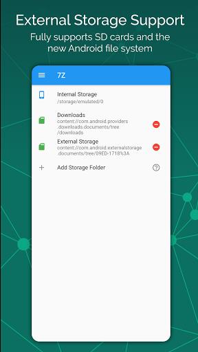 7Z - Files Manager: Zip, 7Zip, Rar & archive files Screenshot2