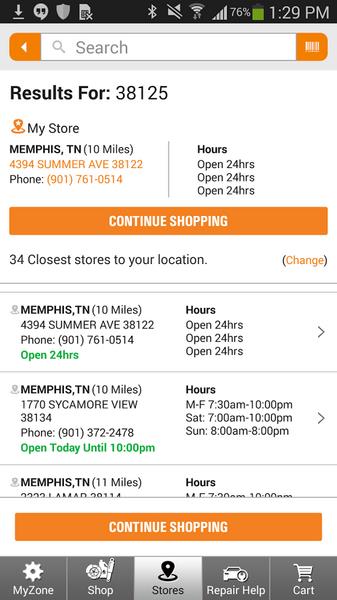 AutoZone Screenshot10