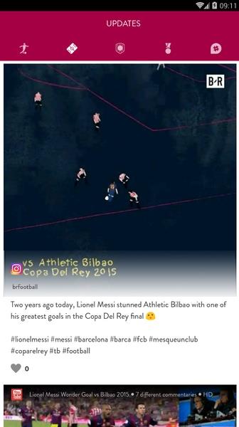 Messi App Oficial Screenshot2