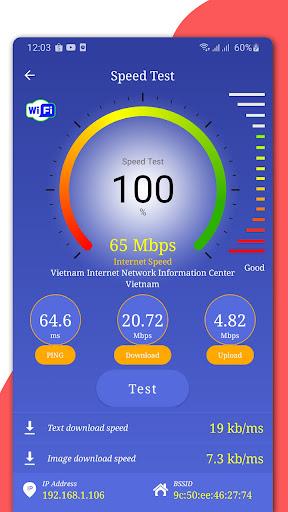 WiFi, 5G, 4G, 3G speed test Screenshot3