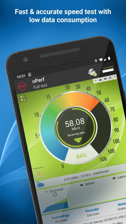 nPerf Speed Test Screenshot1