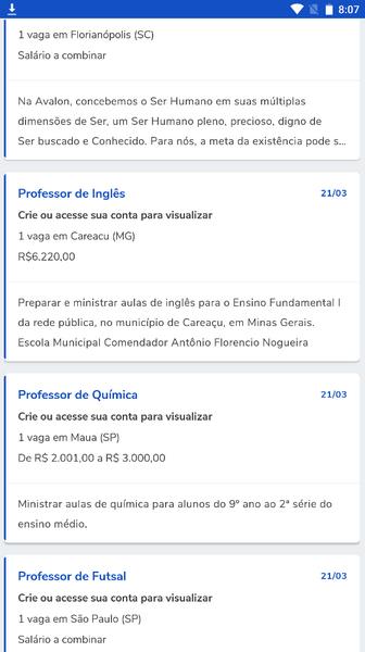 Vagas de Emprego: Catho Screenshot4