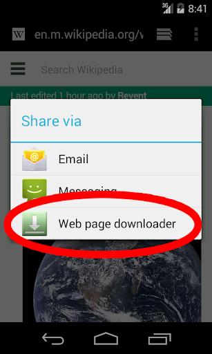 Web page downloader Screenshot2