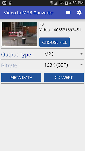 Video to MP3 Converter Screenshot2