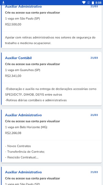 Vagas de Emprego: Catho Screenshot9