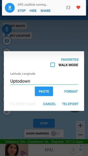 Fake GPS Location - GPS JoyStick Screenshot3