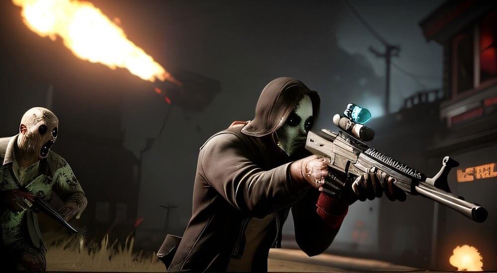 Zombie Sniper FPS: Under Ashes Screenshot2
