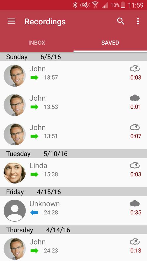 Automatic Call Recorder Screenshot1