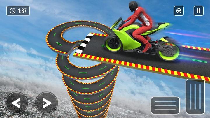 Bike Stunt Racing 3D Bike Game Screenshot1