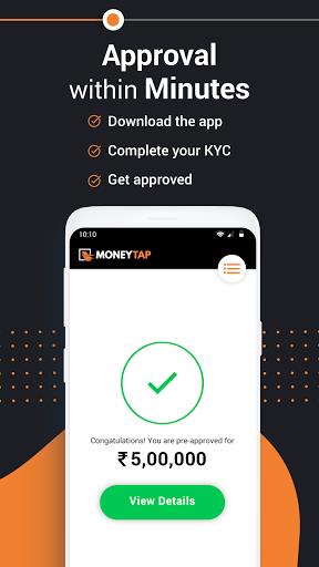 Instant Personal Loan App - MoneyTap Credit Line Screenshot3