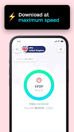 VPN UK - fast VPN in UK Screenshot4